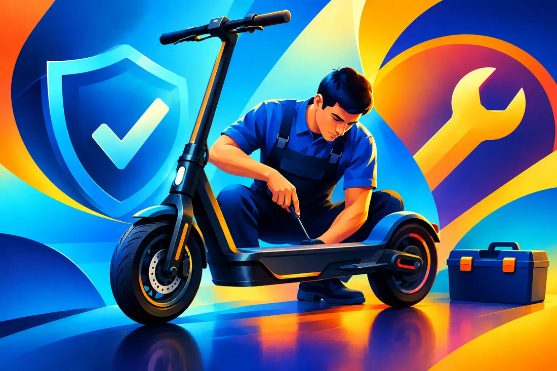 Reparación de scooter eléctrico con garantía