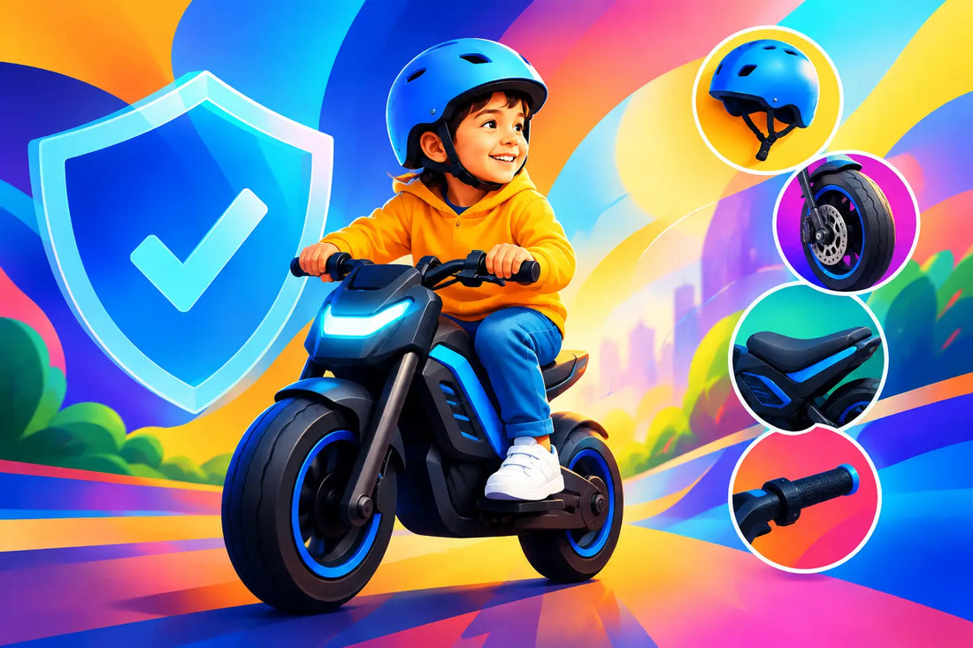 Cómo elegir una moto eléctrica infantil segura