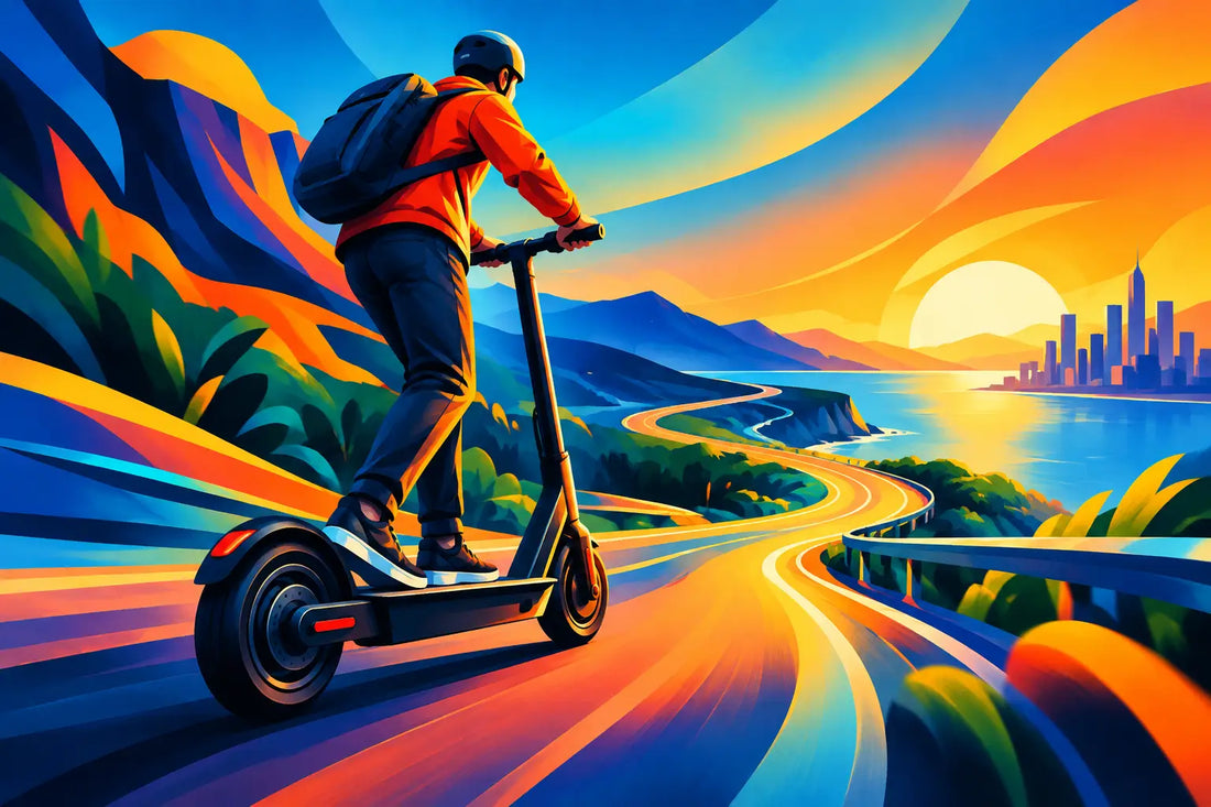 Scooter para trayectos largos que aguanta de verdad