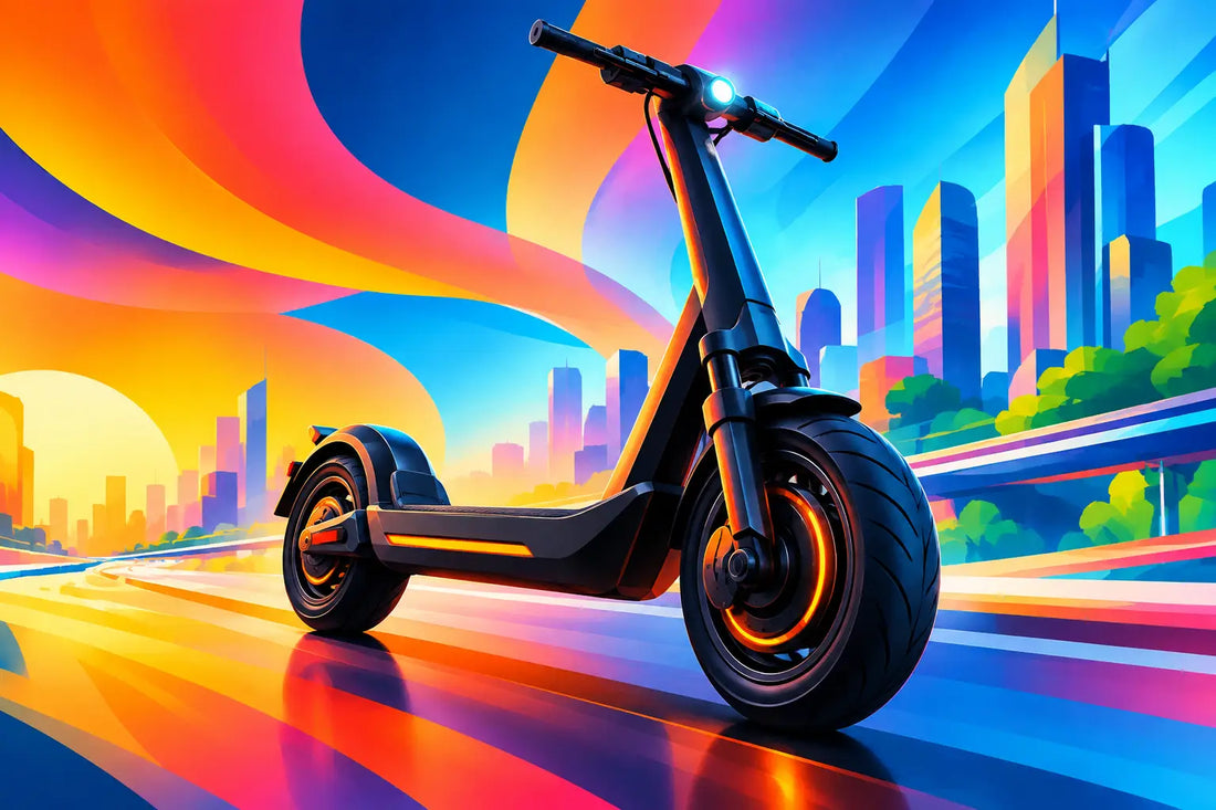 Scooter eléctrico doble motor para la ciudad