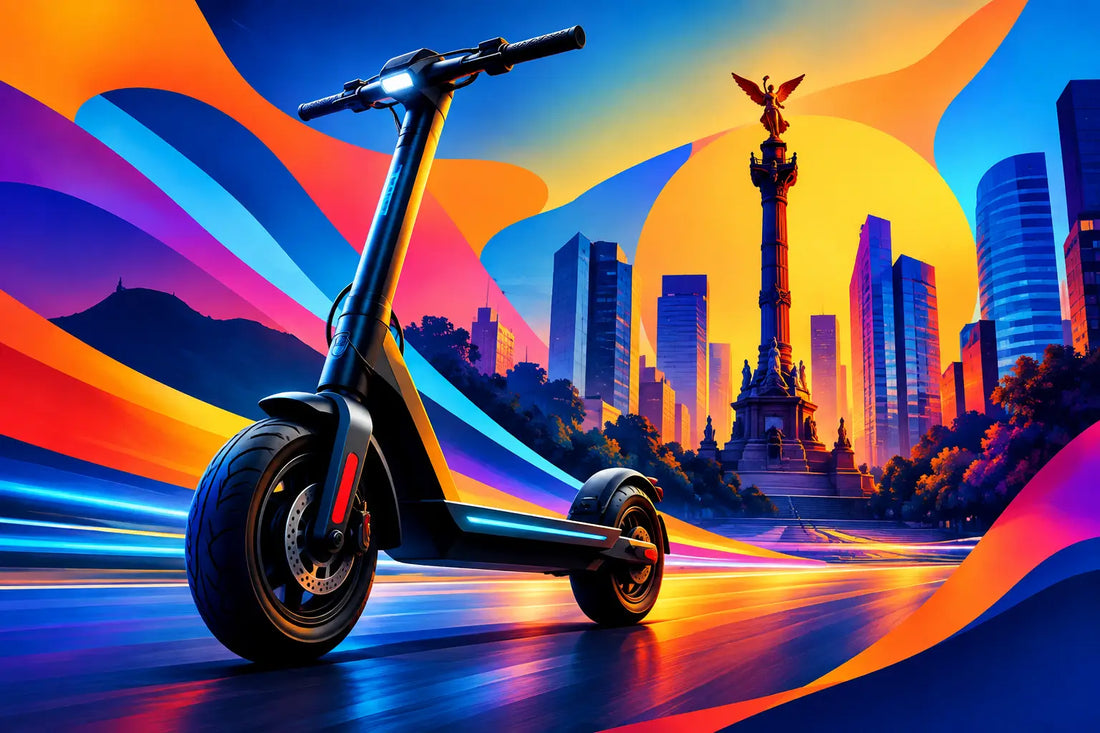 Scooter eléctrico de alta potencia para dominar CDMX